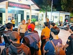 Asyik Pesta Miras, Belasan Pemuda Kaget Digerebek Polsek Baleendah