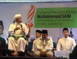 Ribuan Jemaah, Alim Ulama di Sumedang Hadiri Peringatan Maulid Nabi di Kediaman Dony Ahmad Munir