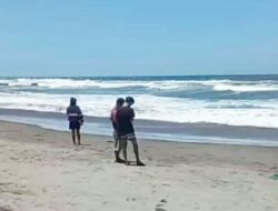 Pelajar Asal Kota Bandung Hilang Terseret Ombak Pantai Cemara