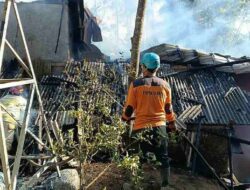Kebakaran di Pangalengan Hanguskan Bangunan Vila