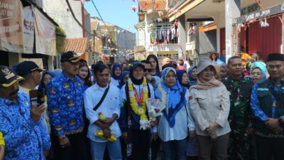 Pemdes Cipacing Sumedang Sambut Atlet Sepak Bola Putri PON XXI Asal Desanya