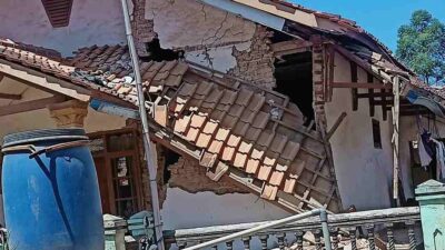 Terdampak Gempa, Sejumlah Bangunan di Kabupaten Bandung Rusak