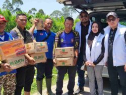 Peduli Sesama, Relawan Brader Kunjungi Korban Gempa di Kertasari Bandung