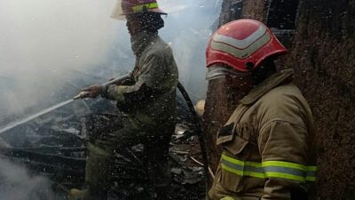 Kebakaran di Ciwidey Hanguskan Rumah Hingga Luluh Lantak