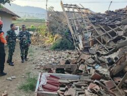 Pembersihan Puing-puing Pasca Gempa Kabupaten Bandung Segera Tuntas