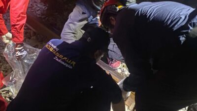 Pejalan Kaki Pria Meninggal Usai Tertemper Kereta Api di JPL Laswi