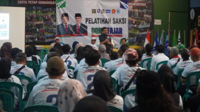 Kawal Suara Dony-Fajar, Tim Pemenang Latih Ratusan Saksi TPS