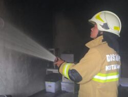 Rumah Dinas Direktorat Jenderal Pajak di Cibuntu Terbakar