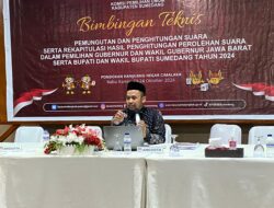 KPU Sumedang Gelar Bimtek Pemungutan dan Perhitungan Suara Pilkada 2024