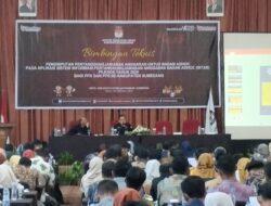 PPK dan PPS Dibimtek Aplikasi SITAB Oleh KPU Sumedang