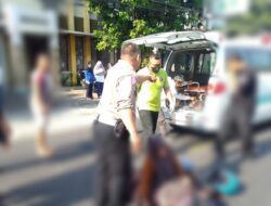 Terserempet Truk, Dua Pemotor Jadi Korban Laka Lantas, Satu Tewas