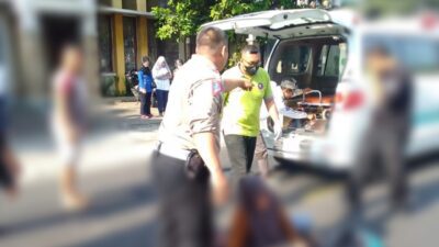 Terserempet Truk, Dua Pemotor Jadi Korban Laka Lantas, Satu Tewas
