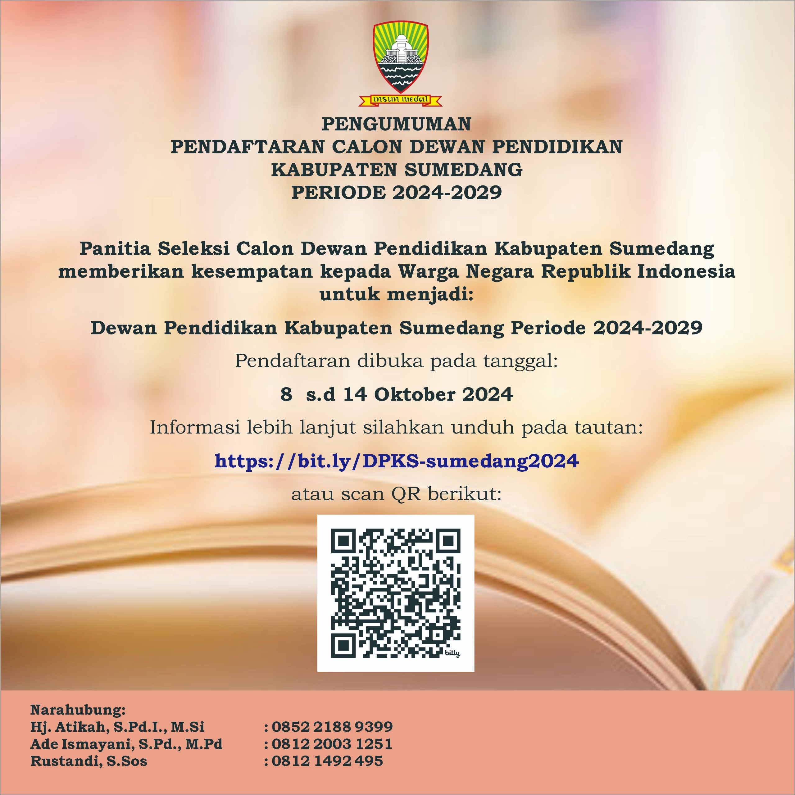 Seleksi Dewan Pendidikan Sumedang