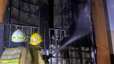 Gereja Milik Yayasan Pelita di Jalan Holis Dilanda Kebakaran