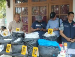 Rumah Tempat Produksi Jutaan Butir Obat Terlarang di Cimalaka Sumedang Dibongkar BNN RI