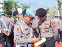Pastikan Tak Main Judi Online, Puluhan Personel Samapta Diperiksa
