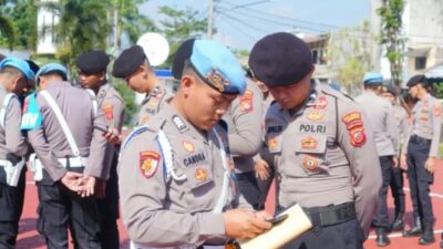 Pastikan Tak Main Judi Online, Puluhan Personel Samapta Diperiksa