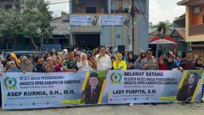 Pelepasan Aset dan Penghapusan Kredit Macet UMKM, Menjadi Bahasan Reses Akur dan Lady di Pasir Nanjung