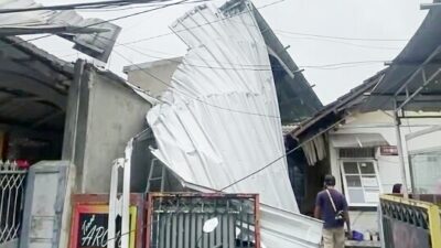 Update Dampak Angin Kencang di Rancaekek, 9 Rumah Rusak