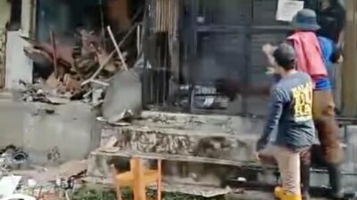 Gas Elpiji Meledak di Cimindi: 2 Toko Hancur, 2 Warga Terluka