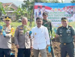 Sukseskan Misi Presiden, Polri Optimalkan 40 Hektar Lahan di Kabupaten Bandung