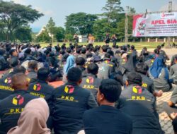 Apel Siaga Pengawasan Masa Tenang, Bawaslu Sumedang Komitmen Sukseskan Pilkada 2024
