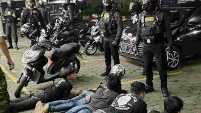 Gerombolan Pemuda Hendak Buat Onar Terciduk, 4 Senjata Tajam Ditemukan