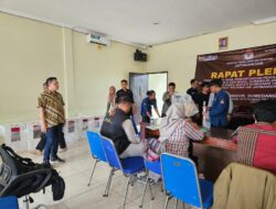 PPK di Sumedang Mulai Rapat Pleno Rekapitulasi Suara Hasil Pilkada 2024