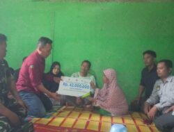 Ahli Waris PAM TPS Desa Ganjaresik Sumedang Terima Santunan Rp 42 Juta