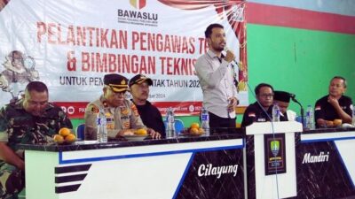 2.012 Pengawas TPS Kabupaten Sumedang Resmi Dilantik
