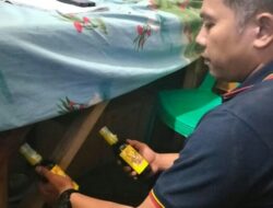 Operasi Pasca Pemungutan Suara, Polisi Sita Puluhan Miras di Cangkuang