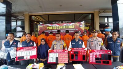 Selama November, Polres Sumedang Ungkap 8 Kasus Narkotika dengan 13 Tersangka, 6 Orang Berstatus Pelajar