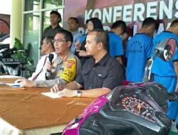 Polda Jabar Tangkap Sindikat Curanmor di Kabupaten Bandung