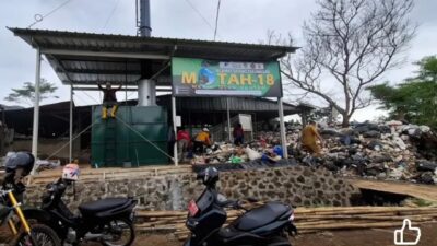 Desa Hegarmanah Sumedang Sukses Uji Coba Pengelolaan Sampah dengan Mesin Motah