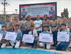 Bantu Gagalkan Napi Kabur dari Lapas, 7 Pelajar di Sumedang Diberi Beasiswa
