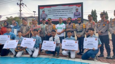 Bantu Gagalkan Napi Kabur dari Lapas, 7 Pelajar di Sumedang Diberi Beasiswa