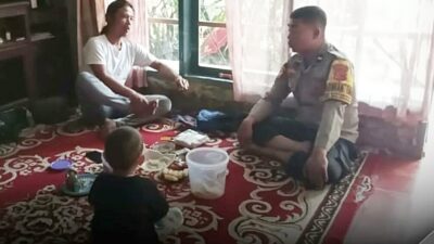 Cegah Konflik Pasca Pilkada 2024, Polisi Door to Door Ajak Warga Jaga Kamtibmas