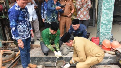 Pj Bupati Hadiri Groundbreaking Rehab Mesjid dan IGD Klinik Aisyiyah Sumedang