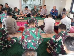 Cegah Bencana, TNI/Polri di Tanjungsari Sumedang Gelar Do’a Bersama dan Shalat Ghaib