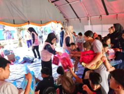 Trauma Healing dan Pemeriksaan Kesehatan Gratis Jadi Cara Srikandi PLN Jabar dan YBM Bantu Korban Bencana Sukabumi