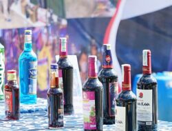 Jamin Kondusifitas Nataru, Belasan Ribu Botol Miras di Kabupaten Bandung  Dimusnahkan