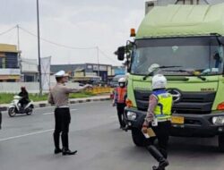 Pengamanan Nataru Dimulai, Truk Angkutan Barang Ditemukan Masih Melintas