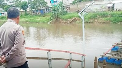 Jembatan Kayu Penghubung Baleendah-Bojongsoang Roboh