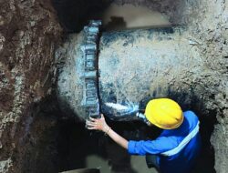 Pipa Induk Perumda Tirtawening Bocor, 40.000 Pengguna Air Bersih Terdampak