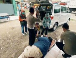 Pemudik Asal Jakarta Nyaris Pingsan di Cileunyi, Polisi Gercep Membantu