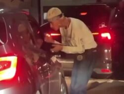Usai Viral, Pengamen Bertindik Perusak Mobil di Jalan Soekarno-Hatta Tertangkap