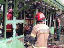Korsleting Listrik, Rumah Warga di Desa Nagarawangi Sumedang Ludes Terbakar