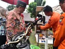 Hadapi Bencana Hidrometeorologi, Pj. Bupati Cek Kesiapan BPBD Sumedang