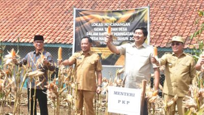 Tiga Menteri Kabinet Merah Putih Hadiri Puncak Peringatan Hari Desa Nasional di Sumedang