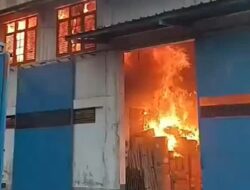 Tiga Gudang Pabrik Tekstil di Margaasih Bandung Terbakar
